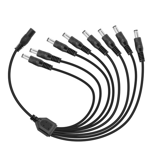 DC 1 Female to 4/8 Way Power Splitter Adapter Cable Cord for CCTV Camera System - Picture 32 of 34