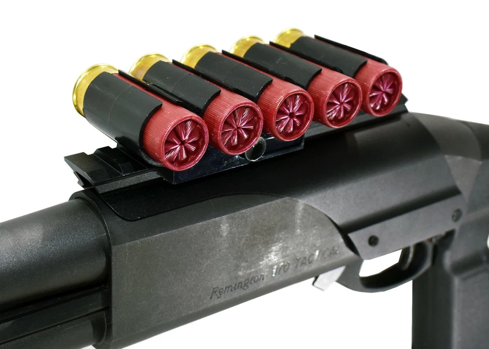 Trinity base mount rail adapter and shell holder for remington 870 12-gauge. - Image 3 of 4