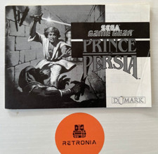 Thumbnail of ebay&reg; auction 205197496851 | Prince Of Persia Sega Game Gear Bedienungsanleitung