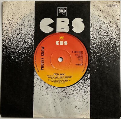Phoebe Snow - Every Night - 7  Vinyl Single