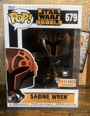 Funko Pop! Vinyl Star Wars Rebels Sabine Wren #679 Bix Lunch Exclusive