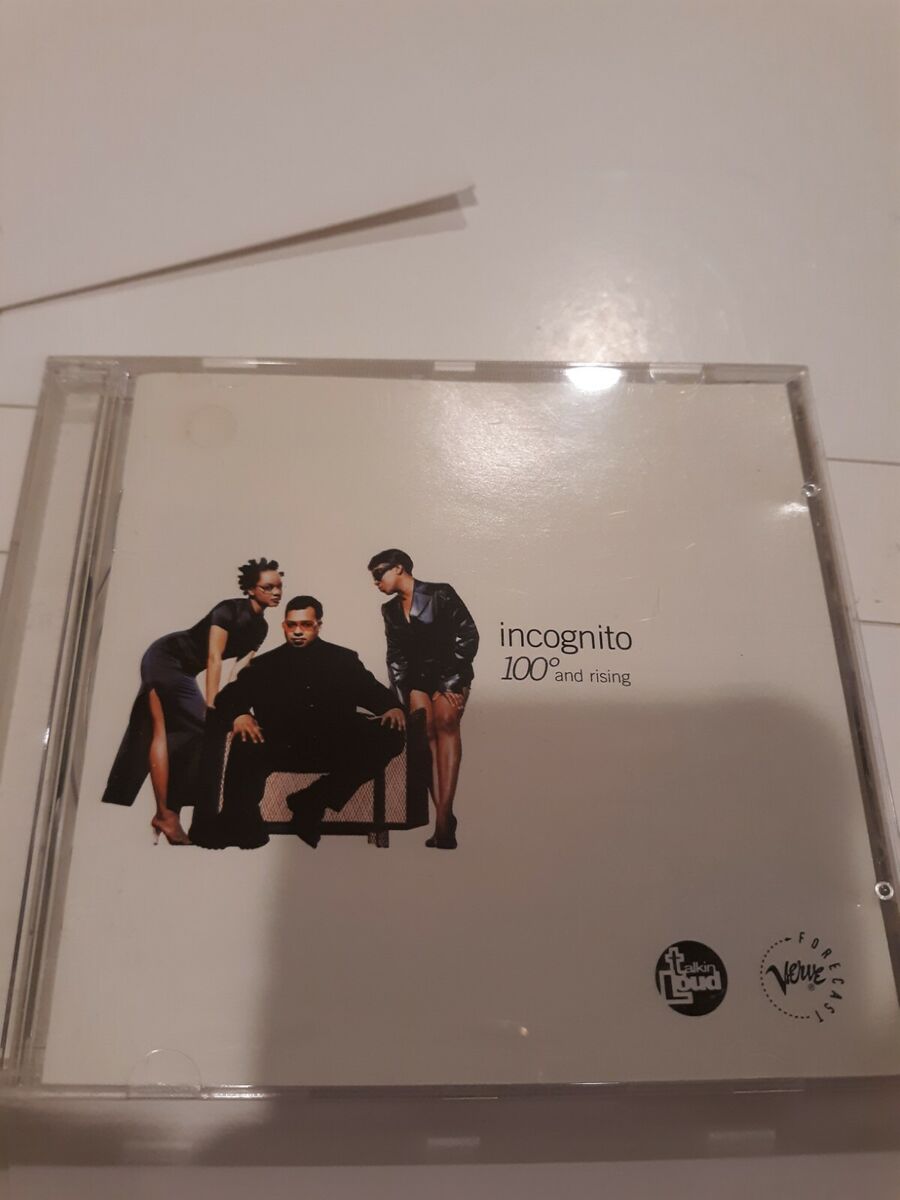 CD♥️incognito★100°and rising 100° and Rising by Incognito CD Pop Rock Soul Acid Jazz