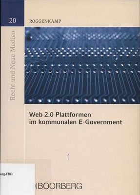 Web 2.0 Plattformen im kommunalen E-Government Telos, Beschaffung, Modellierung,