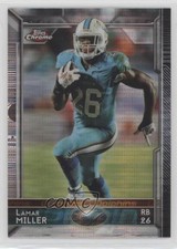 2015 Topps Chrome Pulsar Refractor Lamar Miller #63 0f8