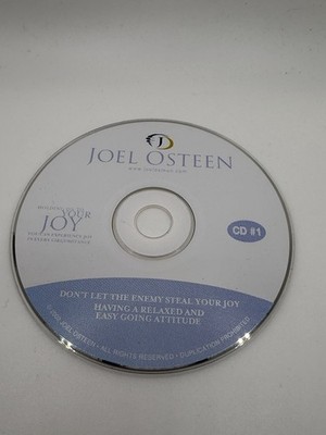 Joel Osteen CD Holding Onto Your  Joy 