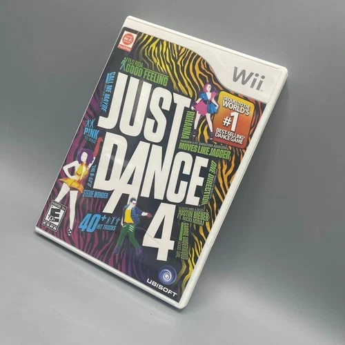 New ListingJust Dance 4 | Nintendo Wii, Ubisoft, 2012, Works, CiB
