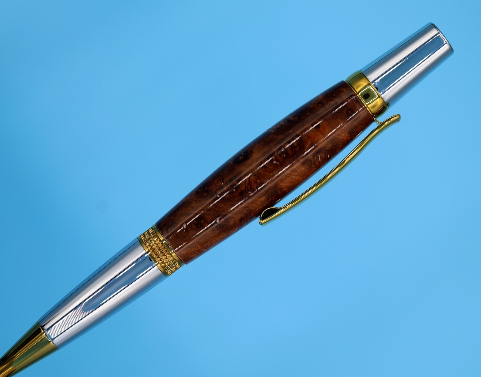 Redwood Burl Handmade Pen Fine Luxury Writing Instrument for Professionals