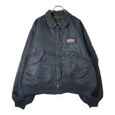00 Alpha Industries Cwu-45/P Flight Jacket Military Navy Men'S Xx-Large
