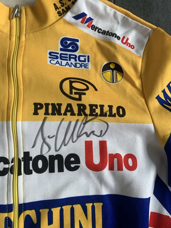Jan Ullrich Signiert Autogramm auf Trikot Mercatone Uno - Bild 2 von 4