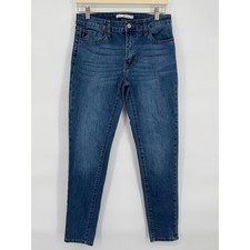 KanCan Jeans Women's Sz W9 28 Skinny Jeans Dark Wash Stretch Denim Pants