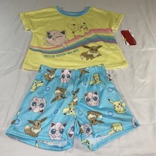 Pok mon Girls XS 4/5 Pajama Set GG-2611