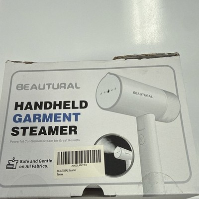 BEAUTURAL *NEW IN BOX -Handheld Garment Steamer for Clothing, Portable Foldable