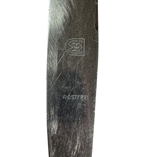 Vintage Set of (4) ROSTFREI Table Knives Germany Mid Century Modern 1960s - 第 5/6 張圖片