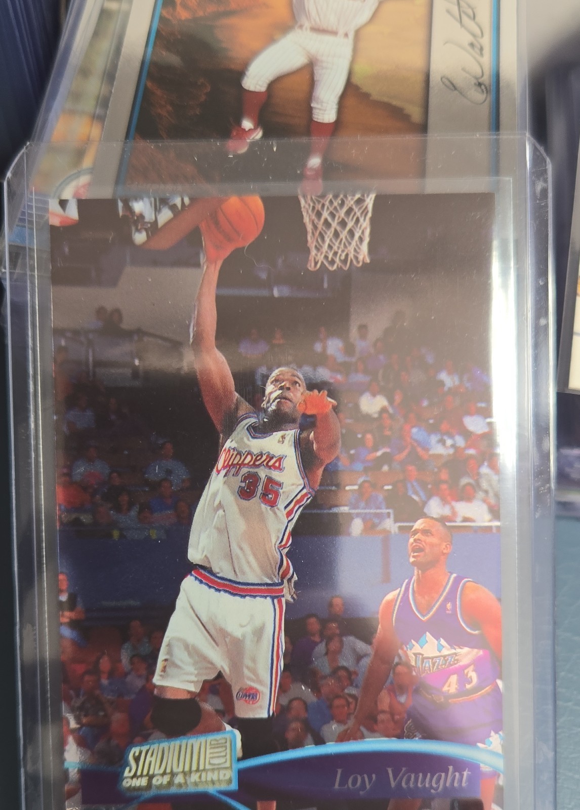 1997-98 Topps Stadium Club - Loy Vaught #66 One of a Kind /150