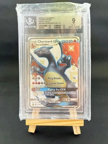 BGS 9 | Charizard GX SV49 | Hidden Fates | 2019 Sun & Moon
