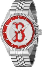 NEW INVICTA WATCH MLB BOSTON RED SOX 42918 43MM PC21 3 YEAR WARRANTY NO BOX