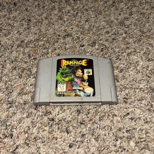 rampage world tour n64