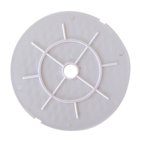 Above Ground Round Replacement Plate Skimmer Deck Cover Lid Swimming Pool Supply - 第 2/8 張圖片