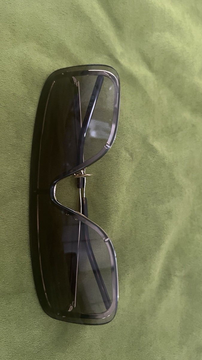NEW SL 364 MASK ACE 002 BROWN GREEN UNISEX SL364 002 SAINT LAURENT SUNGLASSES Saint Laurent | Accessories | New Sl 364 Mask Ace 02 Brown  main image 4