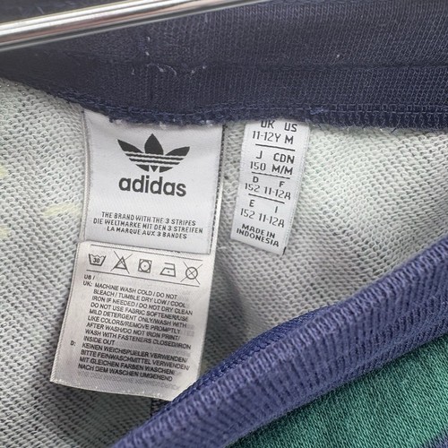 Adidas Youth Allover Print Green Camo French Terry Sweat Shorts Size XL #13E - Picture 4 of 5