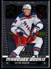 2024-25 O-Pee-Chee Platinum Base Victor Mancini RC New York Rangers #275