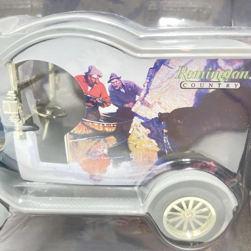 Gearbox Remington Country 1912 Ford 1:24 Scale Die Cast Coin Bank NIB - Image 3 of 4