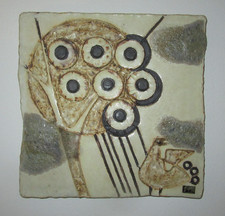 wandkeramik mit taube,  schäffenacker-keramik