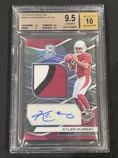 2019 Panini Spectra Kyler Murray RPA /99 Rookie RC Cardinals BGS 9.5 Auto 10