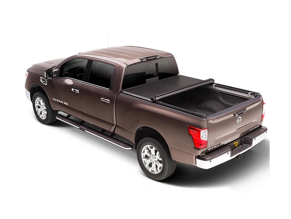 TruXedo TruXport Soft Roll Up Tonneau Cover Fits 2016-2019 Nissan Titan 6'5" Bed Foto 2 de 4