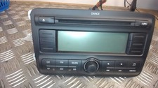 Radio CD Dance `kein Code vorhanden` Skoda Fabia 1.2 HTP 5J 2008-2010