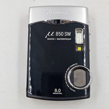 Olympus 850 SW 8.0 MP Digital Camera Black/Silver - Not Working
