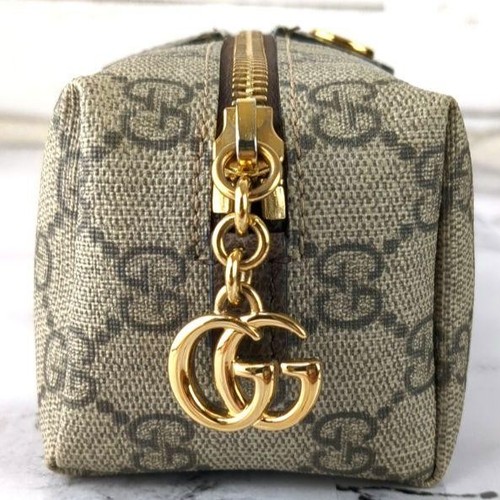 GUCCI Ophidia Cosmetic Pouch Purse GG Supreme PVC Authentic ml - Picture 5 of 12