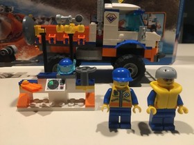 2008 Lego City 7726 Coast Guard Truck with Speed Boat Set Box + Instructions