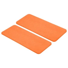 12''×5'' Felt Bag Base Shaper, 2pcs Bag Bottom Organizer Rectangle, Orange