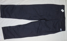 NATIONAL SAFETY APPERAL MENS 36X32 NAVY BLUE FR WESTEX ULTRASOFT UL 2112 NEW NWT
