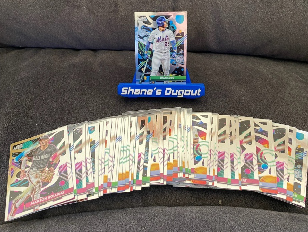 2025 Topps Chrome Cosmic Baseball Base Cards - Complete Your Set