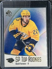 Farrance, David - 2021-22 SP Authentic - SP Top Rookies - Blue