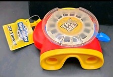 Fisher-Price View-Master 3D Viewer 2002 Red Yellow Vintage With Tags