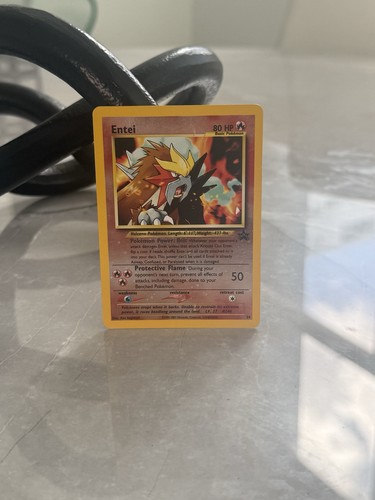 Entei 34/53 Wizards Black Star Promo Reverse Holo Pokémon Card 2001