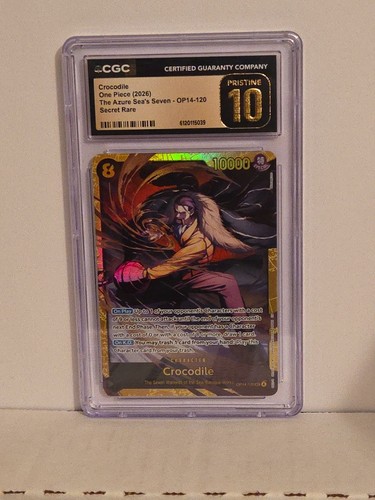 Crocodile (Alternate Art) graded CGC 10 for sale on eBay
