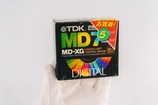 TDK MD-XG 74min Premium MiniDisc 5-Pack in BOX - SEALED