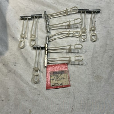 Lot Of 10 New Hilti 3/8 inch Toggle Bolt Wall Anchors No Screws