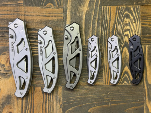 Gerber Paraframe Knife Small Medium Large Choose Model Folding Pocket Used Read