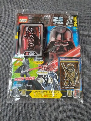 LEGO Star Wars Magazin 111 mit Minifigur Darth Vader Limitierte Tin Box Neu