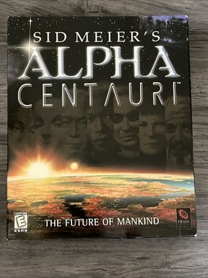 NEW Sid Meier's Alpha Centauri Completed Sealed (PC Game, 1998)
