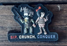 baltimore city police patch Tactical Natty Boh And Utz Girl