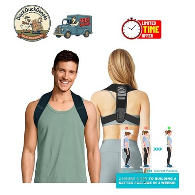 Posture Corrector for Adults - Enhance Comfort and Correct Alignment Effectively