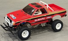New Built Tamiya Subaru Brat 110 4wd Electric Rc Model Kit 58384 New Built Tamiya Subaru Brat 110 4wd Electric Rc Model Kit 58384