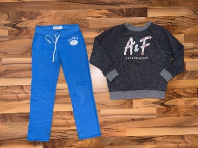  Abercrombie Kids Set 134 / 140 Gr. 9 / 10 Jahre Pullover Jogginghose  