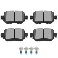 SCITOO D1779 Ceramic Rear Brake Pads w/Hardware for Audi Q3 VW Golf Passat